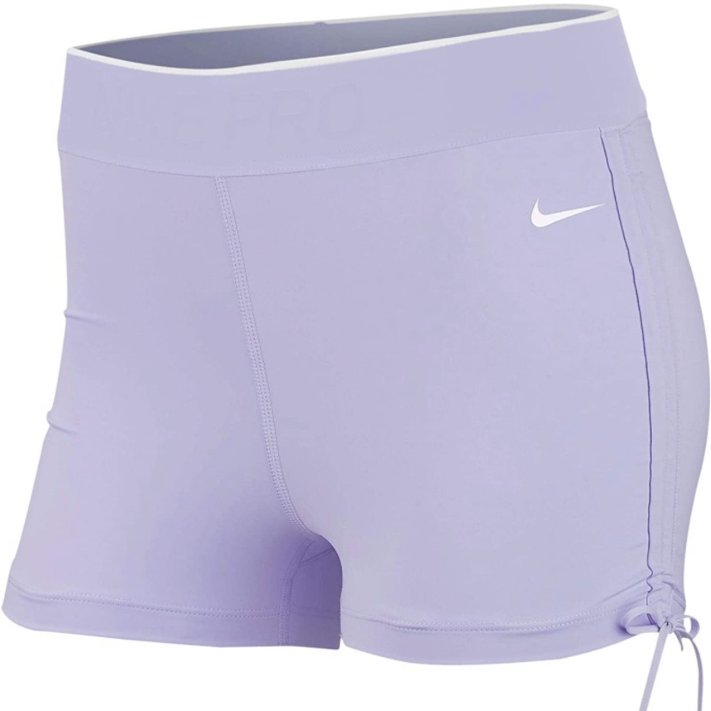 Nike Size S Women’s Pro Meta 3” Shorts Lavender